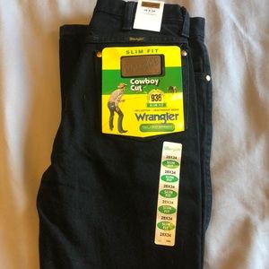 NWT vintage black Wranglers.